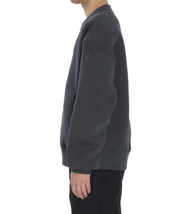 Ami De Coeur Fleece-Sweatshirt mit Logo-Stick