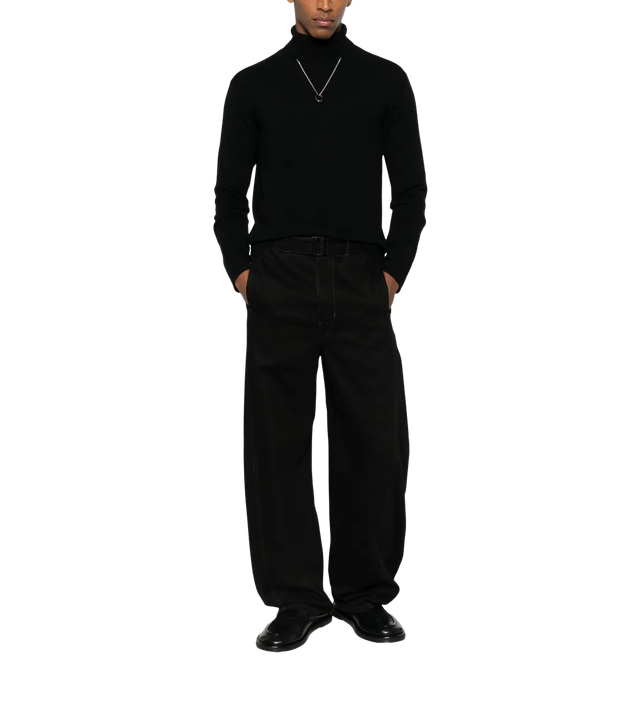 Aksel Sweater Feinstrick-Rollkragenpullover