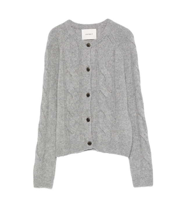 Gwyneth Cardigan mit Zopfmuster