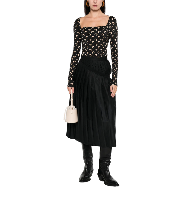 Oberteil mit Mond-Print