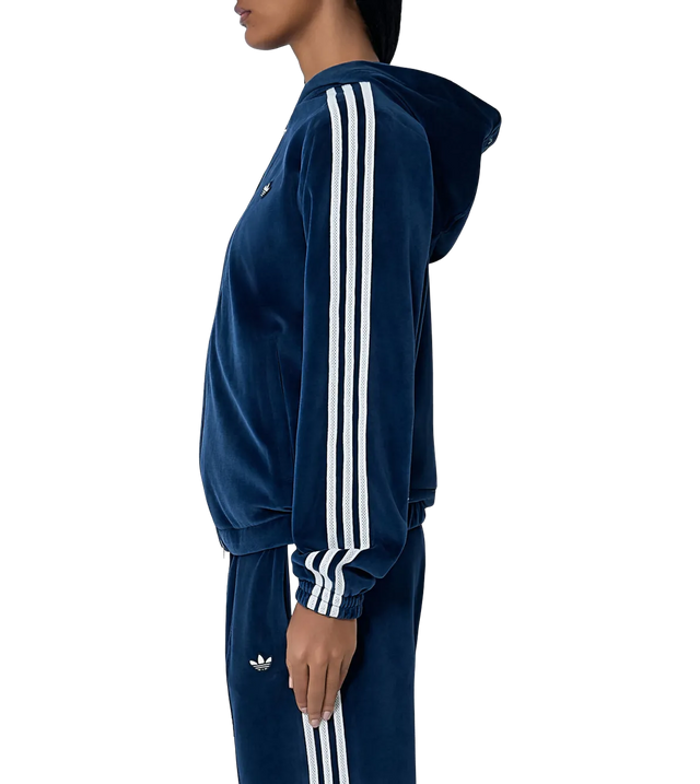 Velour Trainingsjacke