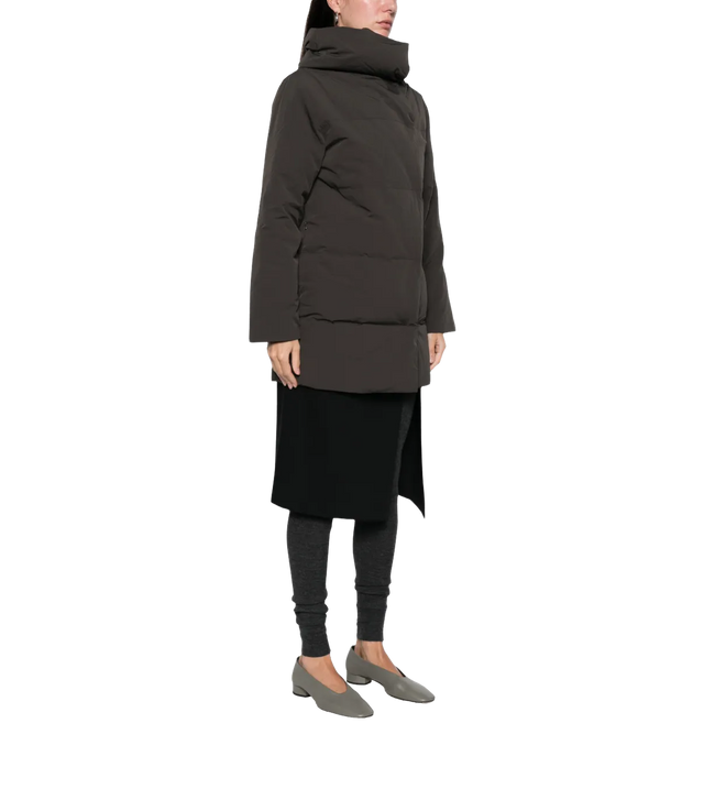 Geknöpfter Kapuzenmantel Pruit