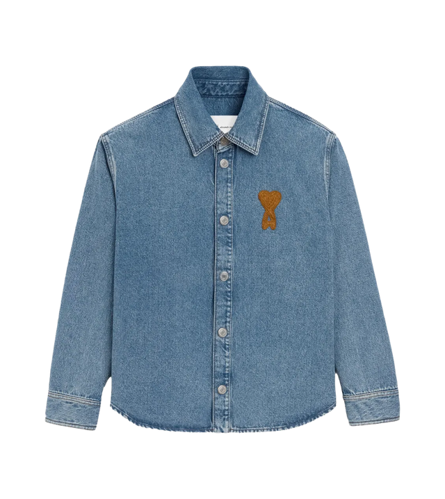 Ami De Coeur Hemdjacke aus Denim