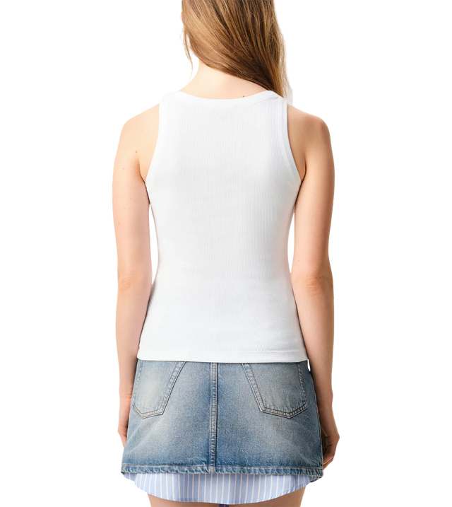 Ami de Coeur Tanktop mit Logo-Detail