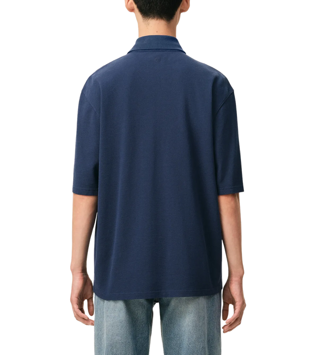 Ami de Coeur gehäkeltes Poloshirt