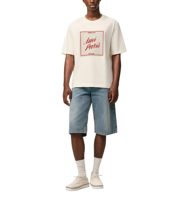 T-Shirt mit Boxy Fit