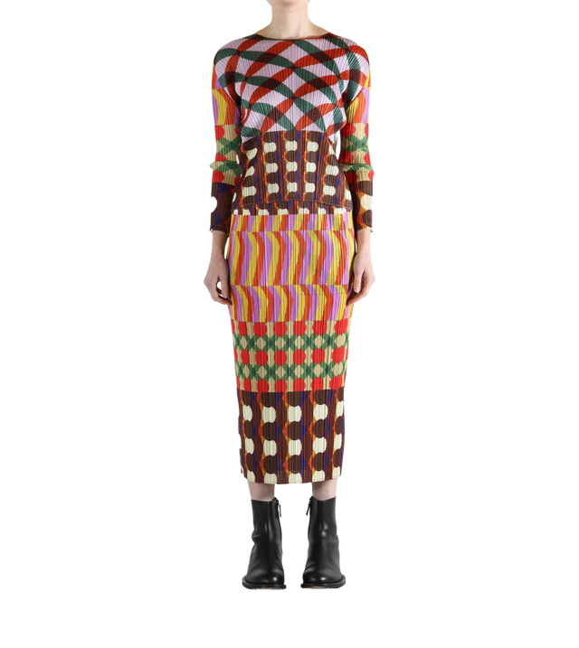 Plissiertes Langarmshirt Harmony