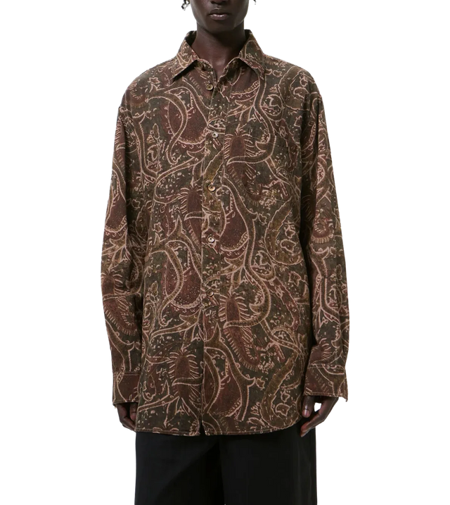 Vast Paisley-Print Hemd