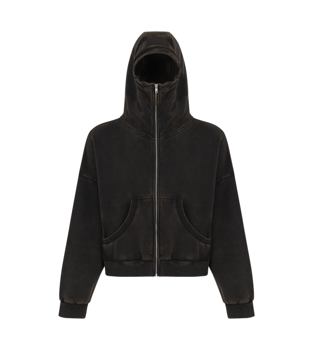 Full zip hooded jacket