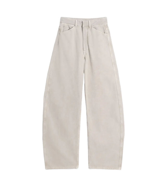 High-Waist-Hose mit verdrehter Naht