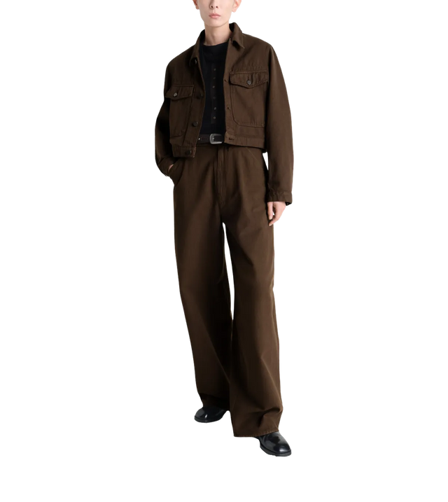 Hose mit weitem Bein