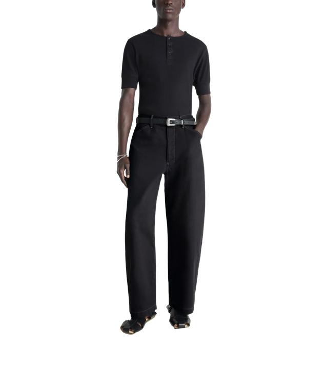 Maxi Workwear Wide-Leg-Hose