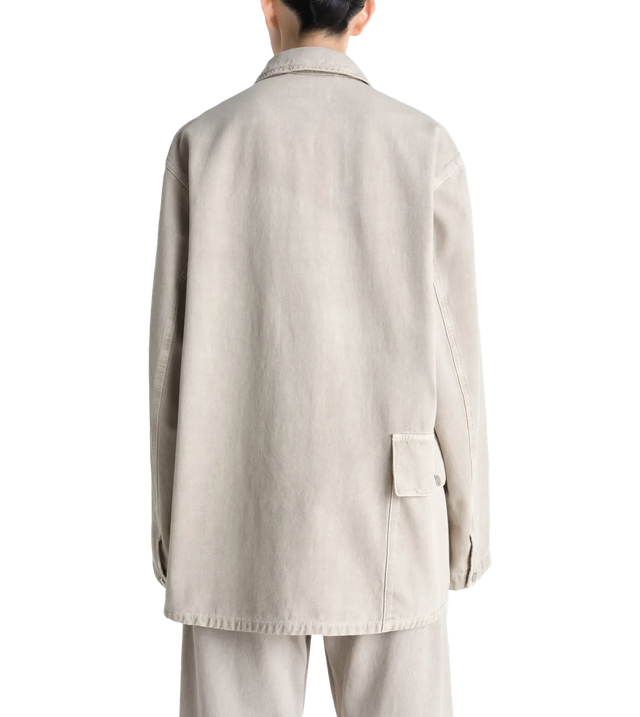 Hemdjacke mit aufgesetzter Tasche