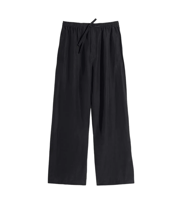 Lockere Hose aus Leinen & Viskose