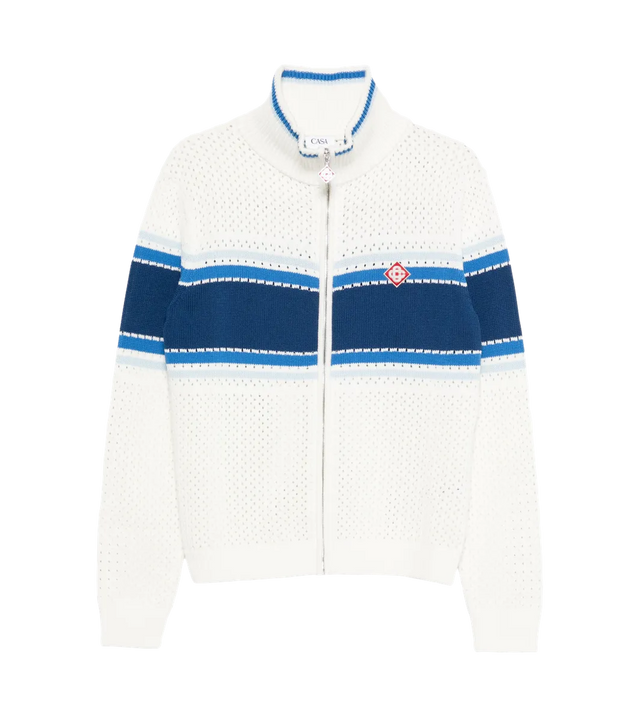 Trainingsjacke mit Streifen