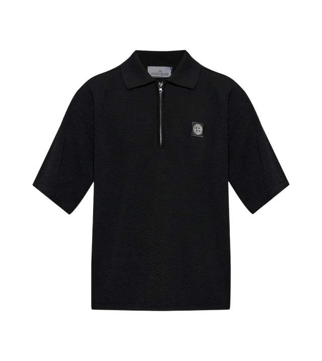 Poloshirt mit Reißverschluss