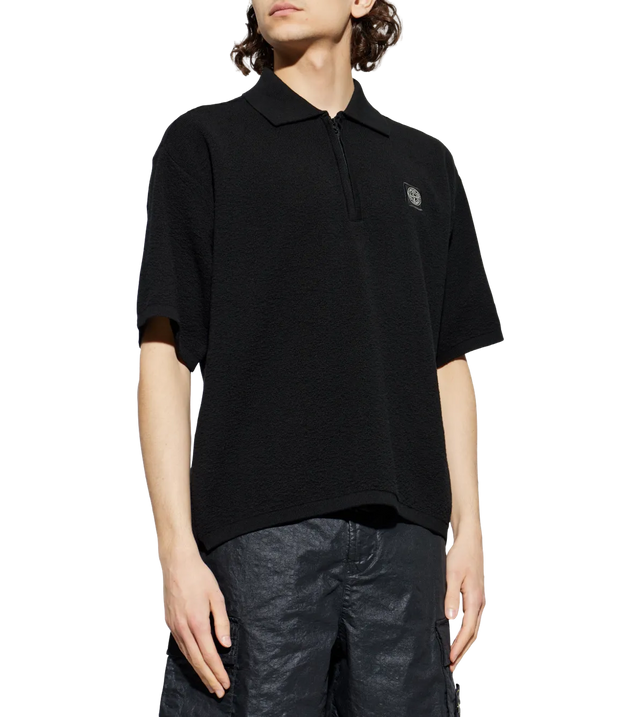 Poloshirt mit Reißverschluss