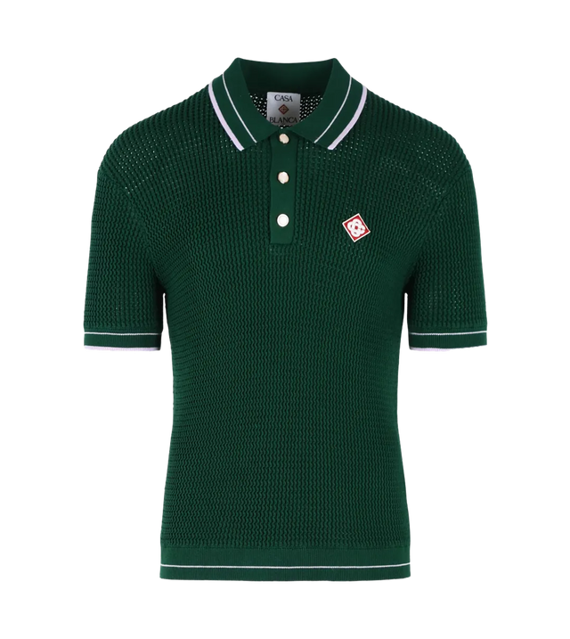 Poloshirt mit Logo-Patch