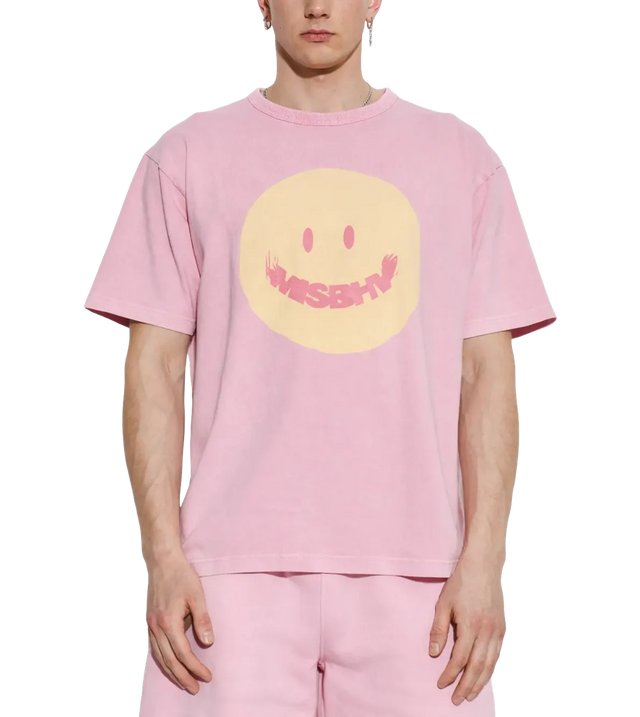 Smile T-Shirt mit Grafikdruck