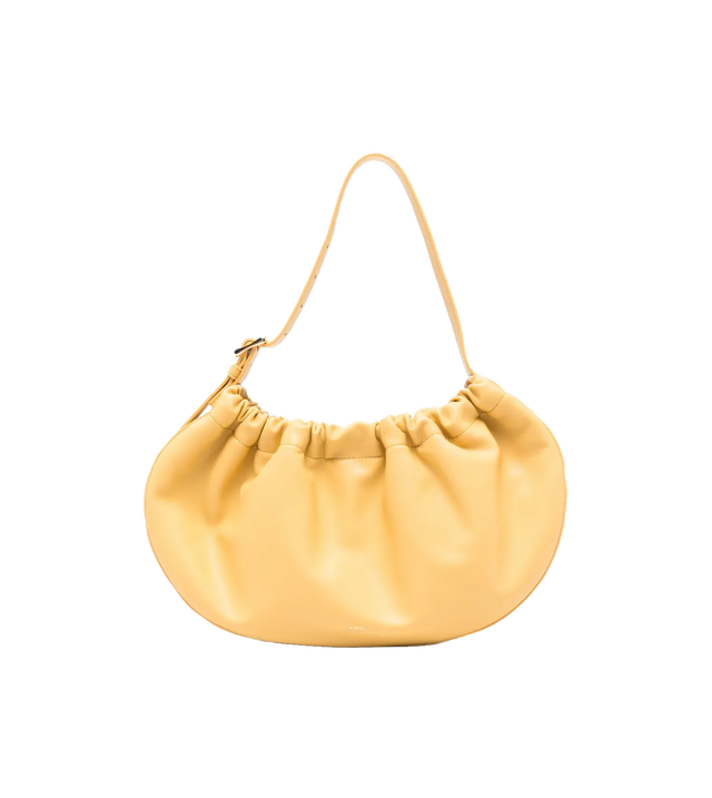 Geraffte Ninon Hoop Tasche