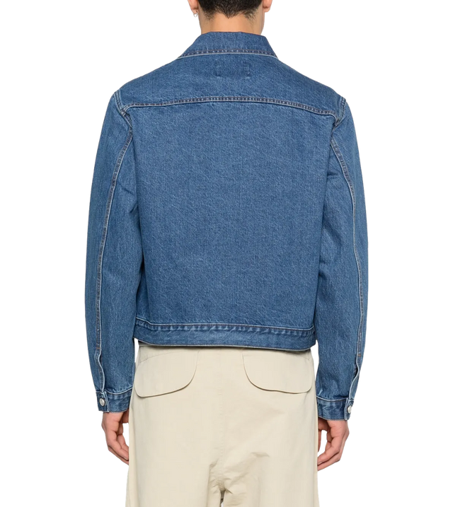 Jeansjacke mit Klappentaschen