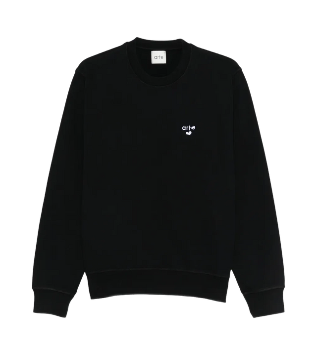 Sweatshirt mit Herz-Logo