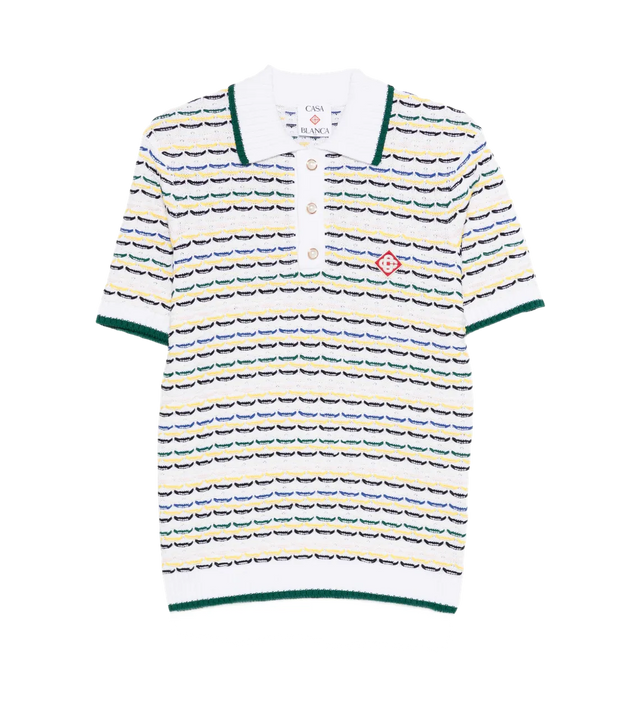 Poloshirt mit Streifen