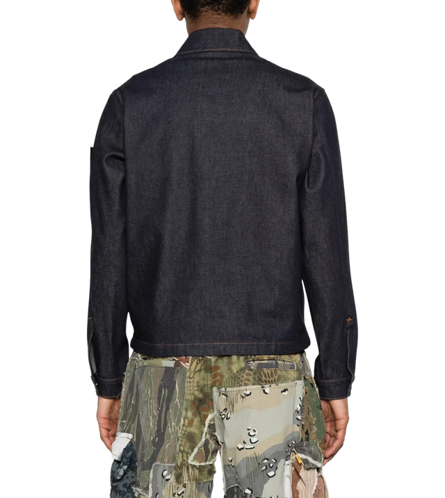Jeansjacke mit Kompass-Patch