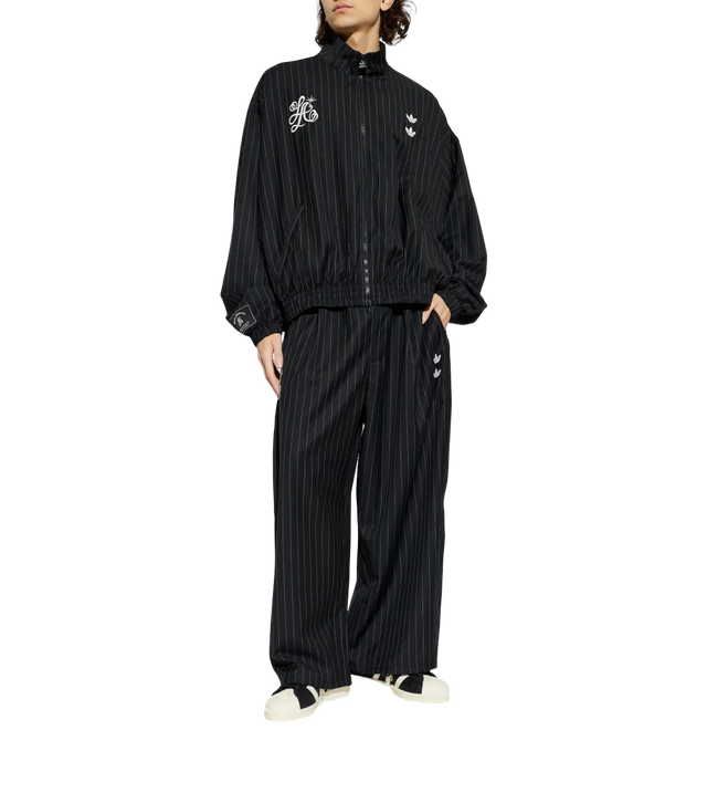 Jacke mit Nadelstreifen