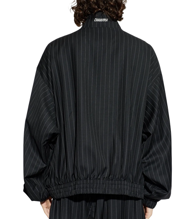 Jacke mit Nadelstreifen