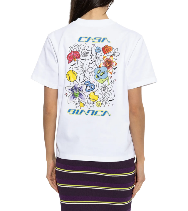 T-Shirt mit grafischem Graffiti-Print