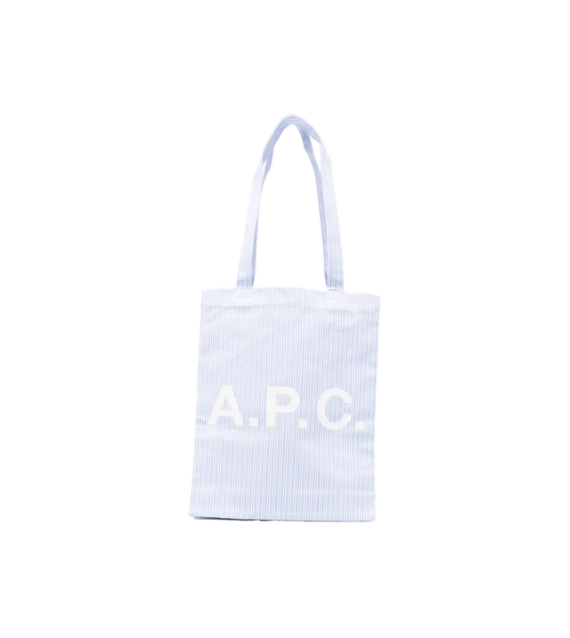 Gestreifte Tote Bag aus Baumwolle