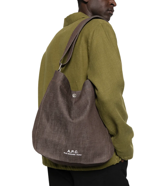 Besace Journal Schultertasche