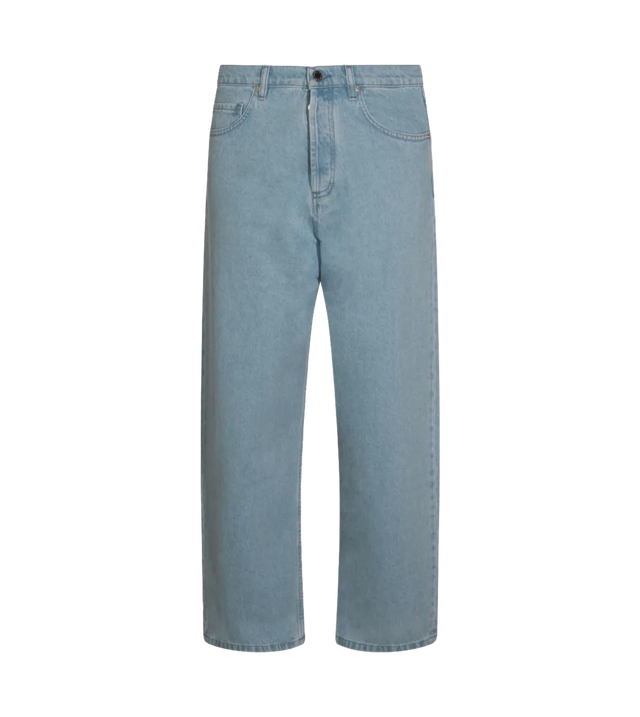 Logo-Patch Wide-Leg Jeans
