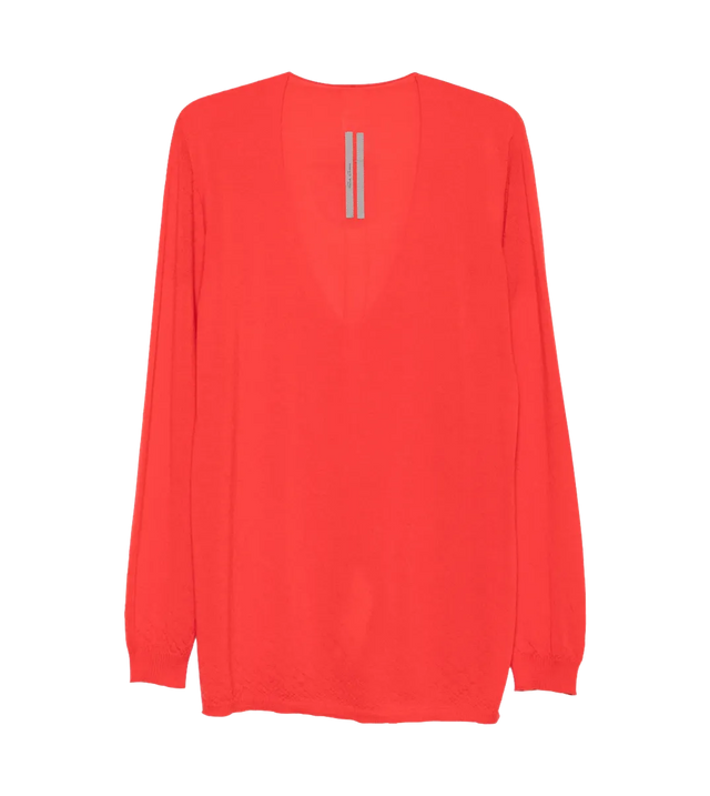 Extreme Strickpullover mit tiefem V-Ausschnitt