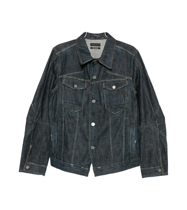 Selvedge Trucker Denimjacke