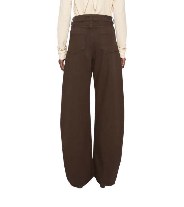 Wide-Leg-Jeans aus Baumwolle