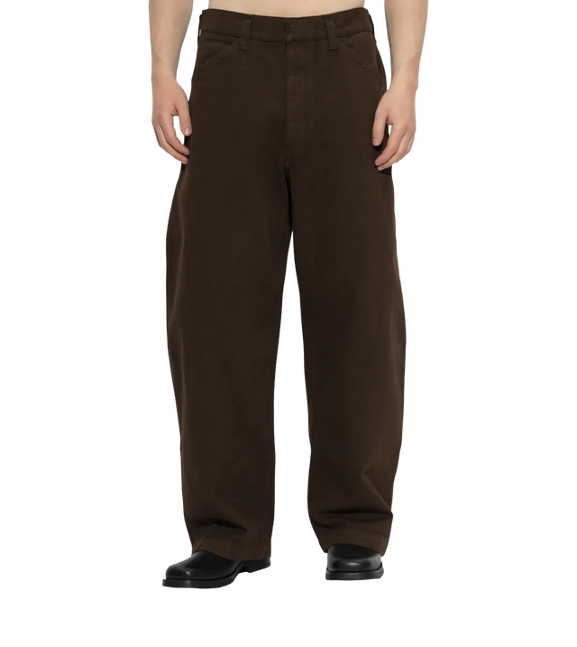 Oversized Workwear-Hose aus schwerem Twill