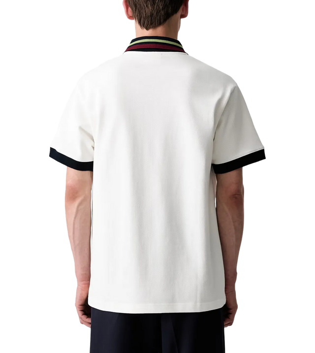 D Mirror Poloshirt aus Baumwoll-Piqué