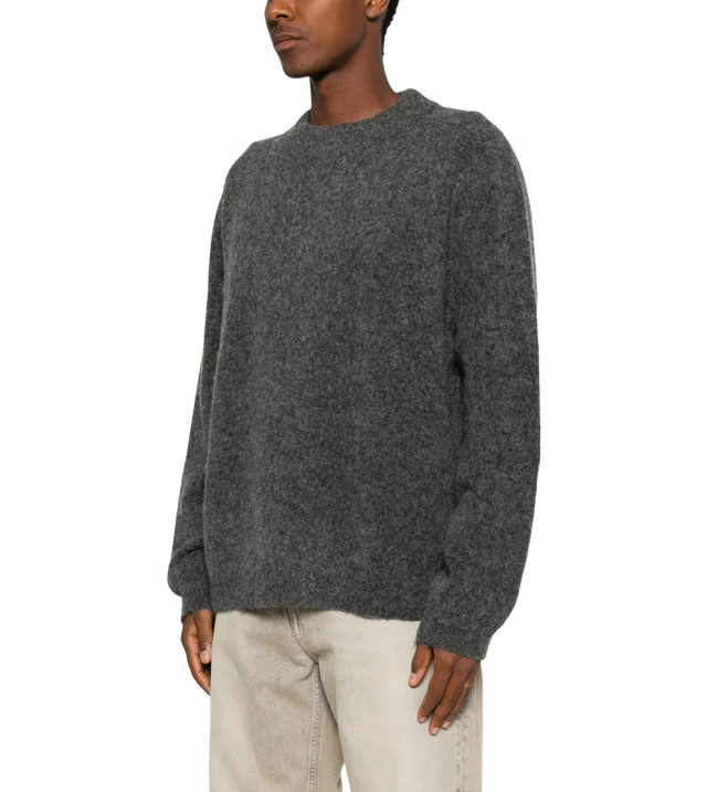 Dylan Langärmeliger Pullover mit gebürsteter Strickstruktur