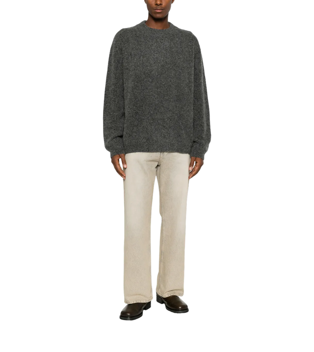 Dylan Langärmeliger Pullover mit gebürsteter Strickstruktur