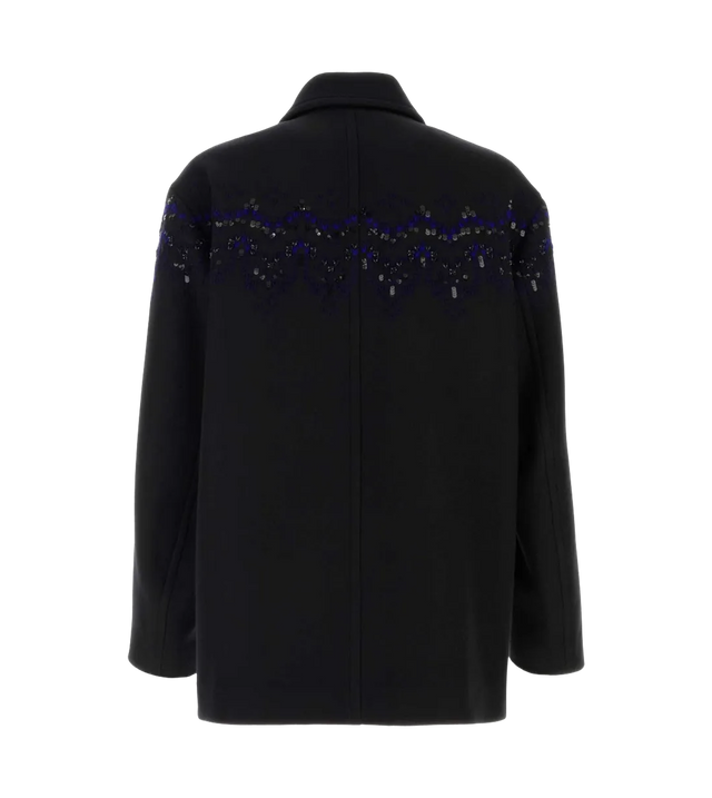 Classic Button Coat aus Wollmix
