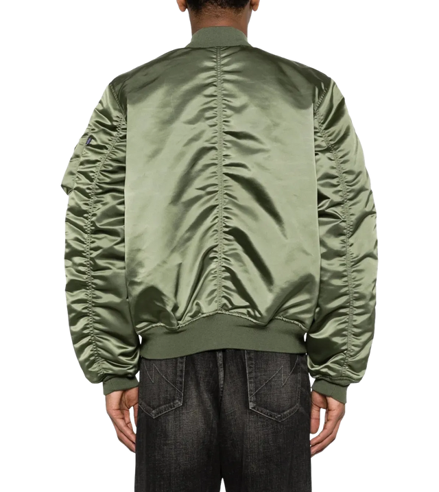 MA-1 UV Bomberjacke mit Satin-Finish