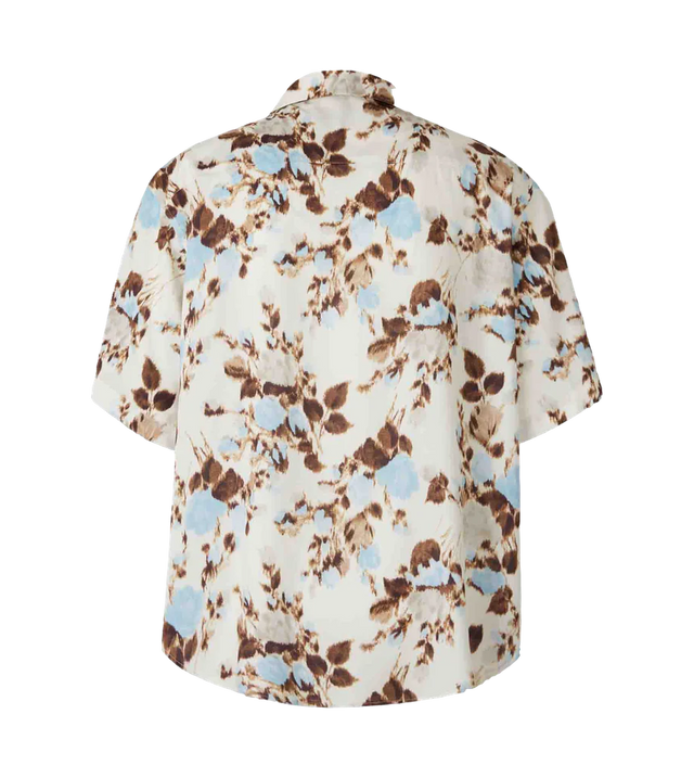 Cuban-Hemd mit Blumenprint
