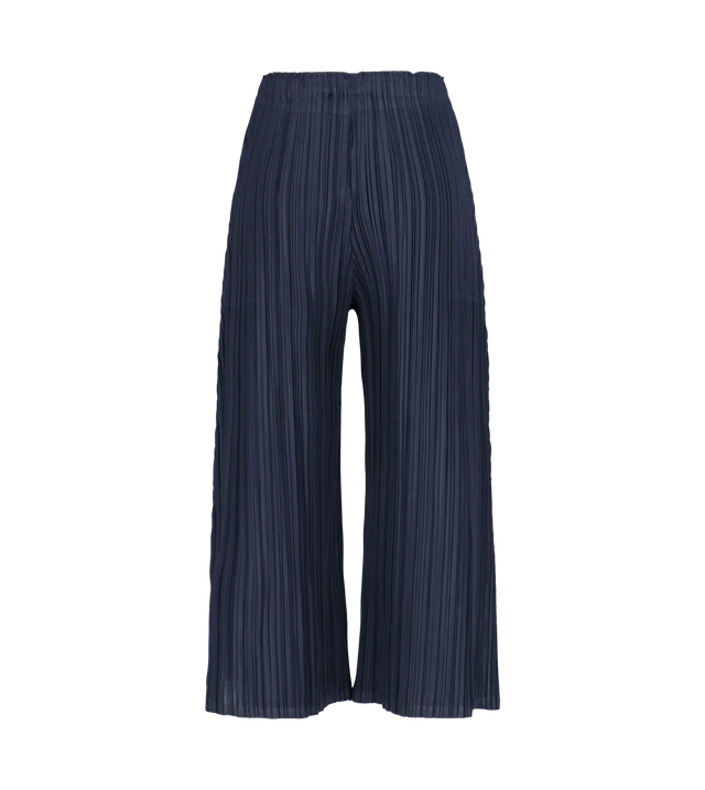 Gerade Hose mit seitlichen Schlitzen