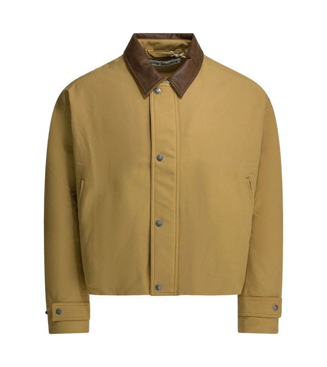 Jacke aus doppellagigem Baumwollsatin