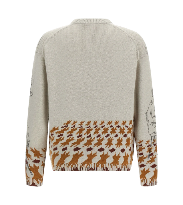 Pullover mit Intarsienmuster