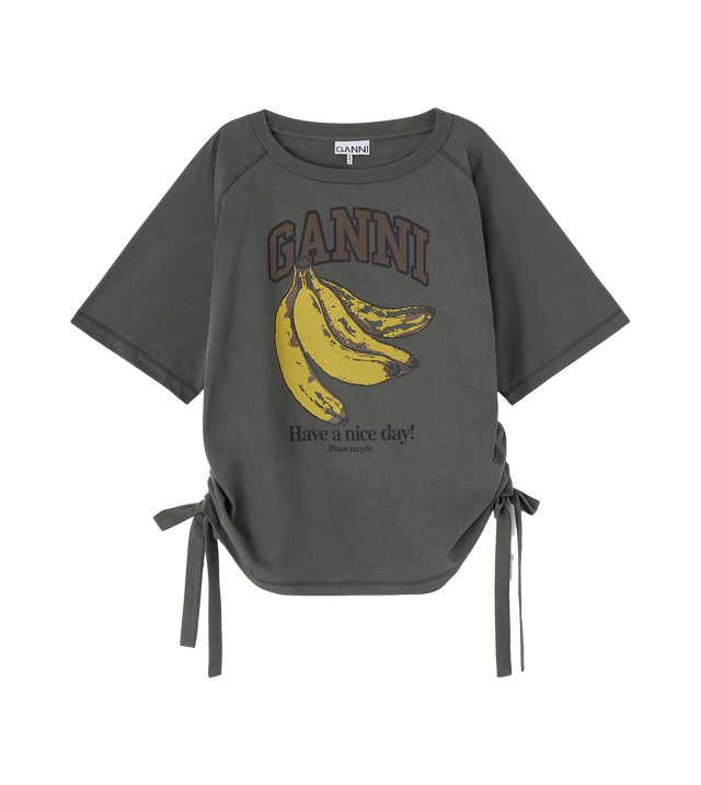 T-Shirt mit Bananen-Print
