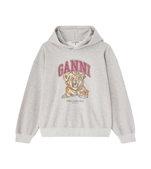 Hoodie mit Baby Tiger Grafikprint