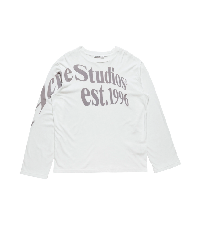 Langarmshirt mit Logo-Print